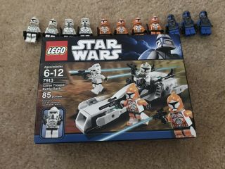2 Lego Clone Trooper Battle Pack 7913 (discontinued),  Partial Connecting Pack