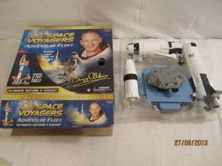 Space Voyagers Ultimate Saturn 5 Rocket Space Toy Kit - Buzz Aldrin Series