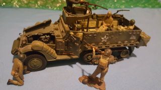 Ultimate Soldier 21st Century Toys 1/32 Scale Military Half Track And Figures