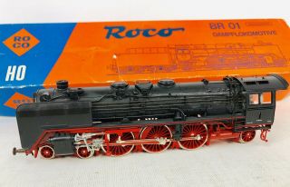 Roco 04119c Ho Dampf Steam Locomotive Br 01 Made In Austria Vintage Train 1:87