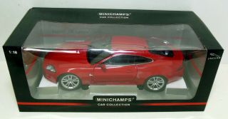 Rare Minichamps 1/18 2006 Jaguar Xk Coupe Red