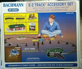Ho Scale Bachmann 44493,  E - Z Track Accessory Set