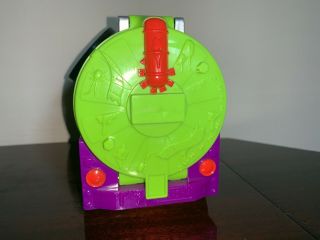The Trash Pack Green Purple Garbage Sewer Truck Moose Toys Rare 3