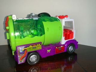 The Trash Pack Green Purple Garbage Sewer Truck Moose Toys Rare 5