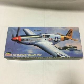 Hasegawa P - 51c Mustang Yellow Tail 51312 1/72 Model Kit F/s