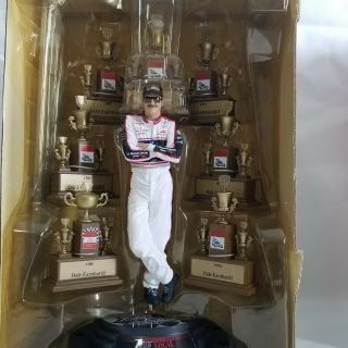 Nascar Dale Earnhardt Sr Mcfarlane Toys 7 Time Champion Figure Trophies Deluxe