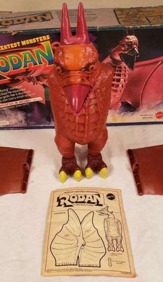 Mattel World ' s Greatest Monsters Godzilla Shogun Warrior Series RODAN 1979 2