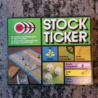 Stock Ticker (canada Games Co,  1984) - 100 Complete,