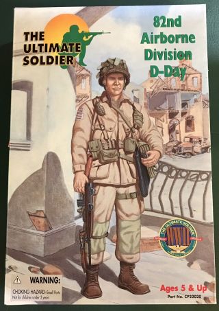 21st Century Ultimate Soldier 1:6 82nd Airborne Division D - Day 12” Action Figure