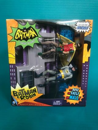 Mattel Batman Classics 1966 Tv Moments Batman And Robin Action Figure