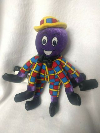 2003 The Wiggles Henry The Octopus 8 " Beanbag Plush Doll Spin Master Toy