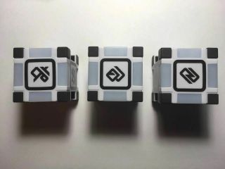 Set Of 3 Cozmo Cubes - You Get Cubes 1 2 And 3 Replacements