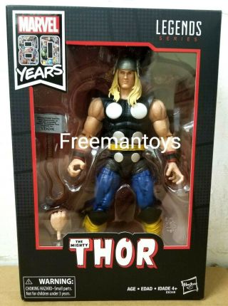 In Hand Hasbro Marvel Legends 80th Anniversary The Mighty Thor Comics Version