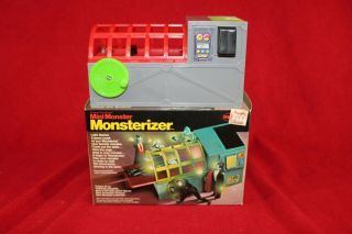 Vintage Remco Mini Monster Monsterizer Toy W/ Box & Inserts 1981