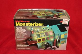 Vintage Remco MINI MONSTER MONSTERIZER Toy w/ Box & Inserts 1981 2
