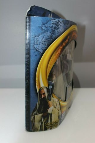 Lord of the Rings White Wizards Saruman & Gandalf Twin Pack ToyBiz lotr 4