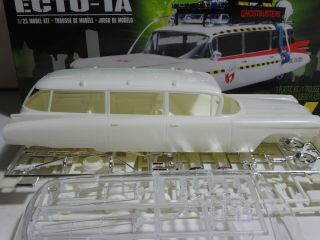 Ghostbusters Ecto - 1A 1959 Cadillac Car AMT 1/25 scale Plastic Model Kit Hearse 5