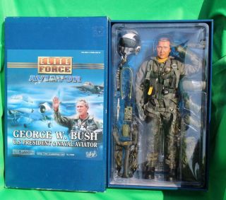 Elite Force 2003 Aviator George W.  Bush U.  S.  President - Mib