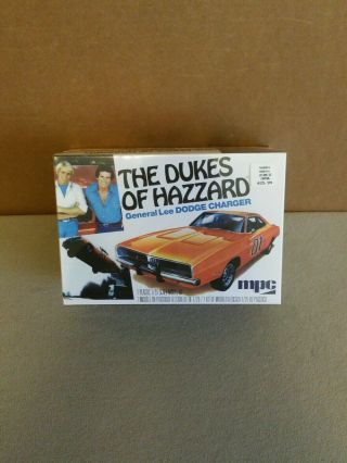 The Dukes Of Hazzard Mpc General Lee Dodge Charger 1/25 Scale Model Car