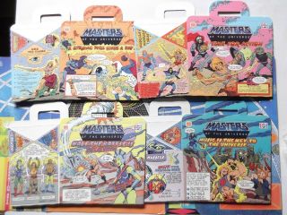 Vintage Masters Of The Universe He - Man,  Burger King,  Kids Happy Meal Box Set Of 4