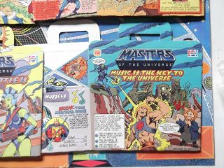 Vintage MASTERS OF THE UNIVERSE HE - MAN,  burger king,  kids happy meal box set of 4 4