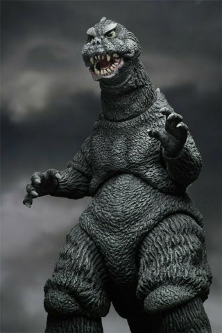 Neca Gojira 1964 Ver Mothra Vs Godzilla Godzilla 7”pvc Statue