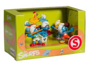 Schleich Sporty Smurfs Olympics Scenery Pack (5 Figures)