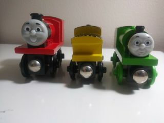 Thomas And Friends Wooden Railway Percy James & Caboose