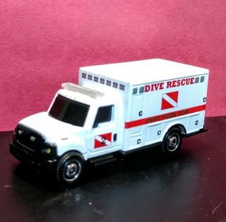 Matchbox Ambulance Fire Rescue Ems International Dive Unit Custom