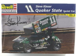 Steve Kinser 11 Quaker State Sprint Car Revell 1:24 Model Kit 85 - 2517