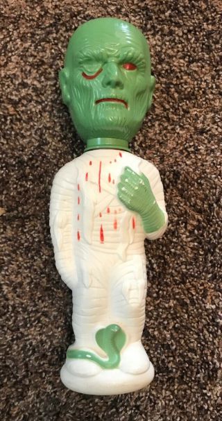 Vintage Universal Monsters The Mummy Soaky Toy 1960 