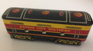 Marx O - Gauge Train 54 Kansas City Southern Tin Dummy A - Unit Train Car