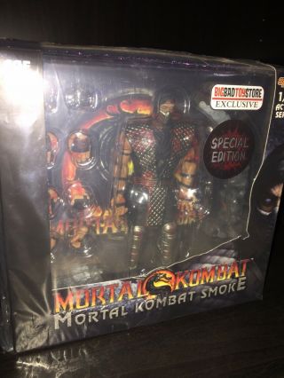 Storm Collectibles Bbts Exclusive Mortal Kombat Smoke Bloody Figure