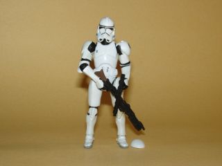 Star Wars Rots Quick Draw Clone Trooper Loose