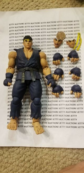 Blufin Storm Collectibles Street Fighter 2 Ii 5 V Blue Yellow Ryu Special Ed