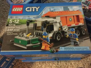 Lego City 60118 Garbage Truck Box Set Retired Us