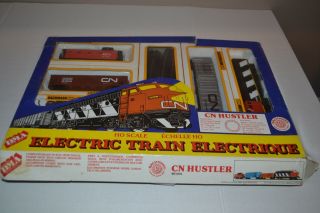 Bachmann Cn Hustler 405001 Cn Rail Canadian Ho Train Set (no Powerpack)