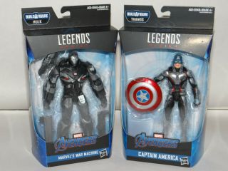 Marvel Legends - Captain America & War Machine Endgame 6 " Action Figure Set