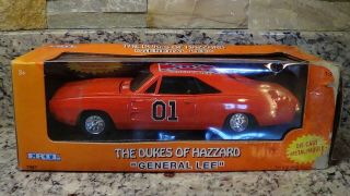 Rare 1969 Dodge Charger The Dukes Of Hazzard General Lee 1998 Ertl 1:25 Diecast