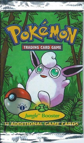 Pokemon Ccg Jungle Booster Pack - 1st Edition