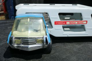 Mini Tonka Motor Mover Car Carrier Auto Transporter - Pressed Steel