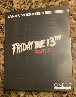 Mezco One:12 Collective Action Figure Friday The 13th Part 3 Jason Voorhees