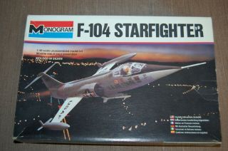 1/48 Monogram Lockheed F - 104 Starfighter Cold War Jet Fighter/interceptor