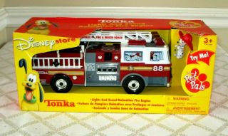 2001 - Tonka - Disney Pet Pals - Dalmatians Fire & Rescue Squad Truck Lights & Sound