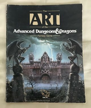 The Art Of The Advanced Dungeons & Dragons Fantasy Game 1989