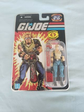 Hasbro G.  I.  Joe 25th Anniversary Buzzer Foil Card Action Figure