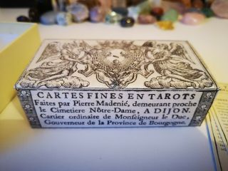 Tarot Pierre Madenie Dijon 1709 Collectable Tarot Limited edition 6
