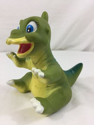 Vtg Rubber Puppet Land Before Time Ducky 1988 Pizza Hut Toy Amblin Toy
