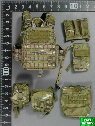1:6 Scale Easy & Simple 26014 Fbi Hrt - Adaptive Vest System W/ Pouches Set