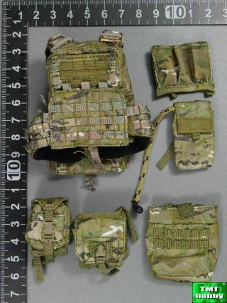 1:6 Scale Easy & Simple 26014 FBI HRT - Adaptive Vest System w/ Pouches Set 2